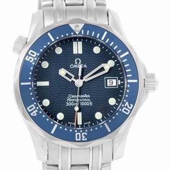 Omega Seamaster Bond Blue Wave Dial Midsize Quartz Watch 2561.80.00
