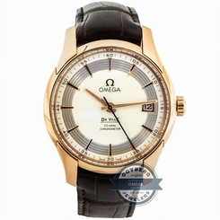Omega De Ville Hour Vision 431.63.41.21.02.001 Auto Gold Mens Watch