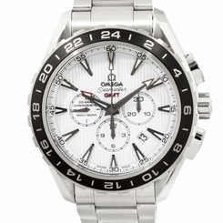 Omega Seamaster Aqua Terra Date White Dial Steel Mens Watch 231.10.44.52.04.001