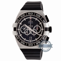 Omega Constellation Double Eagle 121.32.44.52.01.001 Auto Steel Mens Strap Watch