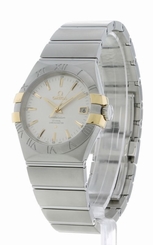 Omega Constellation Automatic 35mm Steel & YG Men's Watch 123.20.35.20.02.004 7612586236716