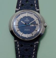 Vintage 70's OMEGA DYNAMIC Automatic Day Date Exotic Dial Men's Watch