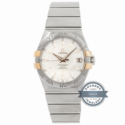 Omega Constellation 123.20.35.20.02.003 Auto Steel Gold Ladies Bracelet Watch