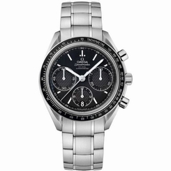 Omega Speedmaster Racing Automatic Chronograph Black Dial Stainless Steel Mens W 683498407621