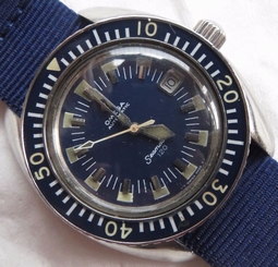 Omega Seamaster 120 Ref. 166.073 Automatic Date mens wristwatch Steel case