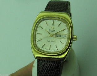 OMEGA SEAMASTER 166.0211 AUTOMATIC 35 MM Cal. 1020 GOLDFILLED RARE WATCH
