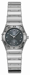 Omega Constellation Womens Grey Dial Stainless Steel Bracelet Watch 57469106