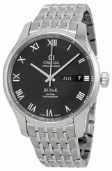 431.10.41.22.01.001 OMEGA DEVILLE NEW & AUTHENTIC ANNUAL CALENDAR MENS WATCH