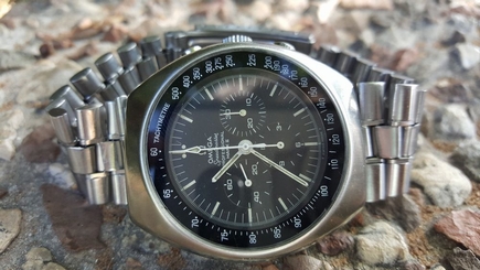 Vintage 70's Omega Speedmaster Mark II 145.014 Chronograph men Watch 7612586243516