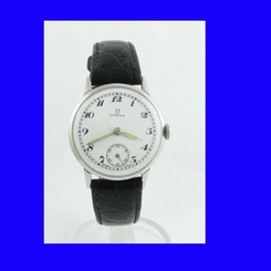 Vintage Omega Non-Magnetic Steel Wrist Watch 1944