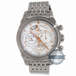 Omega DeVille Chronoscope 422.10.41.50.04.001 Auto Steel Mens Bracelet Watch