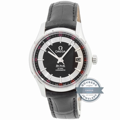 Omega De Ville Hour Vision 431.33.41.21.01.001 Auto 41mm Steel Mens Strap Watch