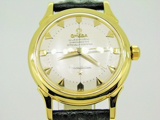 OMEGA CONSTELLATION PIE PAN 18K SOLID GOLD - C.O.C. - Swiss Made - YEAR 1956
