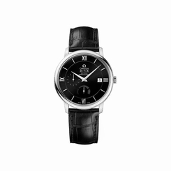 OMEGA MEN'S ALLIGATOR LEATHER BAND STEEL CASE AUTOMATIC WATCH 42413402101001 683498417965