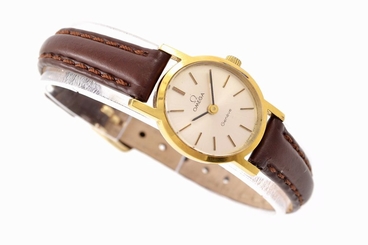Vintage Omega Geneve Cal.625 Hand Wind Gold Plated Ladies Petite Watch 1225