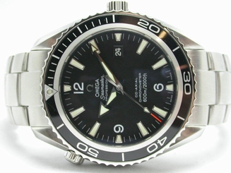 OMEGA 2200.50.00 SEAMASTER PLANET OCEAN 45.5MM STAINLESS STEEL AUTOMATIC WATCH