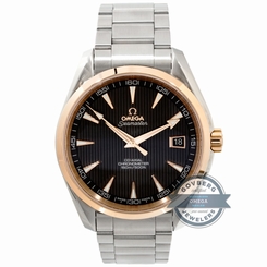 Omega Seamaster Aqua Terra 231.20.42.21.06.002 Auto Steel Rose Gold Mens Watch 7612586232060