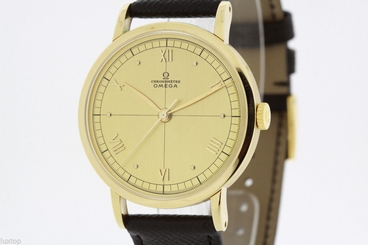 OMEGA Chronometer solid 18K Gold Ref. OT2367 Cal. 30T2 SC RG SERVICED (1693)