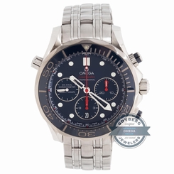 Omega Seamaster Diver Chronograph Auto Steel Bracelet Watch 212.30.44.50.03.001 7612586239267