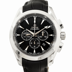 Omega Seamaster Aqua Terra Auto Chrono Black Mens Watch 231.13.44.50.01.001