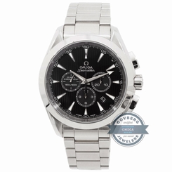 Omega Seamaster Chrono 231.10.44.50.01.001 Auto 44mm Steel Mens Bracelet Watch