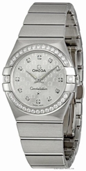 Omega 123.15.27.60.52.001 Constellation Women Diamonds 27MM Watch - New in Box 7612586213717
