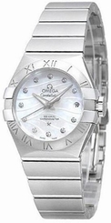 123.10.27.20.55.002 NEW & AUTHENTIC OMEGA CONSTELLATION WOMENS LUXURY WATCH