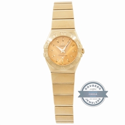 Omega Constellation 123.50.24.60.08.001 Quartz 24mm Yellow Gold Ladies Watch