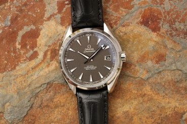 Brand New Omega Aqua Terra 41.5mm Grey Dial Strap 231.13.42.21.06.001 Seamaster