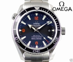 Auth OMEGA Planet Ocean 2201.51 Co-axial SS Automatic Men's watch