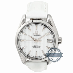 Omega Seamaster 231.13.39.21.55.001 Auto Steel MOP Diamonds Ladies Watch Date