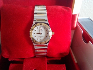 SALE New Omega 1361.71 Constellation My Choice 18K Gold Ladies Watch 1361.71.00 640522181964