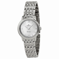 New Omega De Ville Prestige MOP Dial Ladies Watch 424.10.24.60.05.001 7612586231964