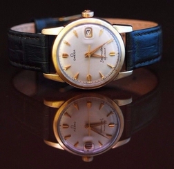 Vintage Men's Omega Seamaster Watch 2849 Gold Filled Case Cal.503 Serviced LOOK