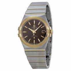 OMEGA MEN'S CONSTELLATION 35MM STEEL CASE AUTOMATIC WATCH 123.20.35.20.06.001
