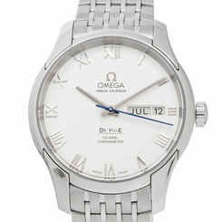 Omgea De Ville Annual Calendar Auto 41mm Mens Steel Watch 431.10.41.22.02.001