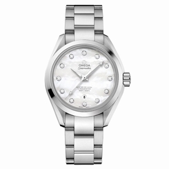 NEW Omega Seamaster 150 M Ladies Aqua Terra Steel & Diamonds 231.10.34.20.55.002