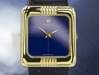1980's Omega Solid 18K Gold Swiss Manual Wind Ladies Restored Watch #PAX35