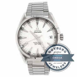 Omega Seamaster Aqua Terra 231.10.42.21.02.003 Auto Steel Mens Bracelet Watch 7612586245770