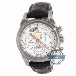 Omega Deville Chronoscope 422.13.41.50.04.002 Auto 41mm Steel Mens Strap Watch