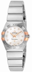 New OMEGA Constellation White Pearl Diamond Women's Watch 123.20.24.60.55.005,MR 7612586236624