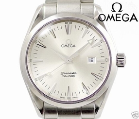 Auth OMEGA "Seamaster Aquaterra" 2517.30 SS Quartz, Men's watch