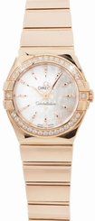 123.55.27.60.55.006 OMEGA CONSTELLATION BRAND NEW AUTHENTIC WOMENS WATCH