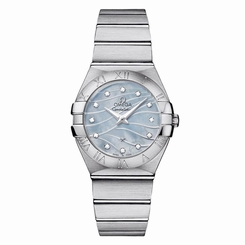 NEW OMEGA CONSTELLATION Co-Axial Steel Ladies watch 123.10.27.60.57.001 7612586248399