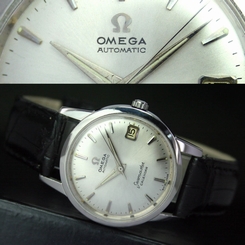 1960s Vintage OMEGA Seamaster Calendar 503 Automatic Date Steel Mens Watch Uhr