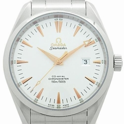 Pre-Owned OMEGA Seamaster Aqua Terra SS Silver Dial Men's Auto Watch 2502.34,MR