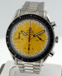 Omega Speedmaster Chronograph "Schumacher" Stainless Steel 39mm gent's watch.