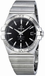 MODEL # 123.10.35.20.01.001 NEW OMEGA CONSTELLATION MENS CHRONOMETER WATCH