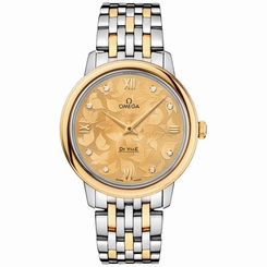 OMEGA WOMEN'S 33MM STEEL BRACELET & CASE QUARTZ ANALOG WATCH 42420336058001
