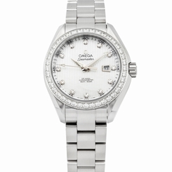 Omega Seamaster Aqua Terra Auto Diamond Auto Ladies Watch 231.15.34.20.55.001 7612586220609
